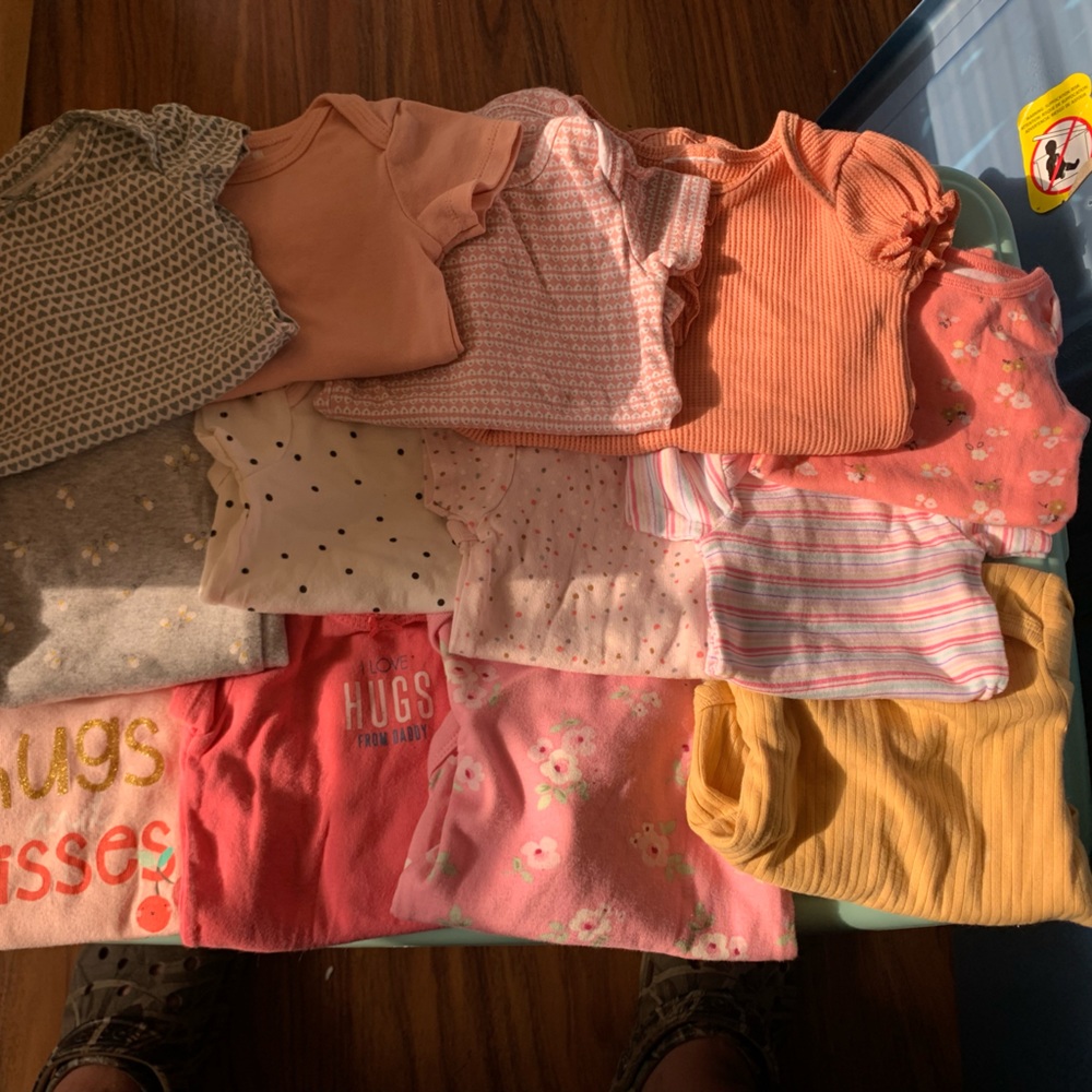 Baby girl body suits